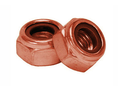 ASTM B151 Copper Nickel 70/30 Nylock Nuts